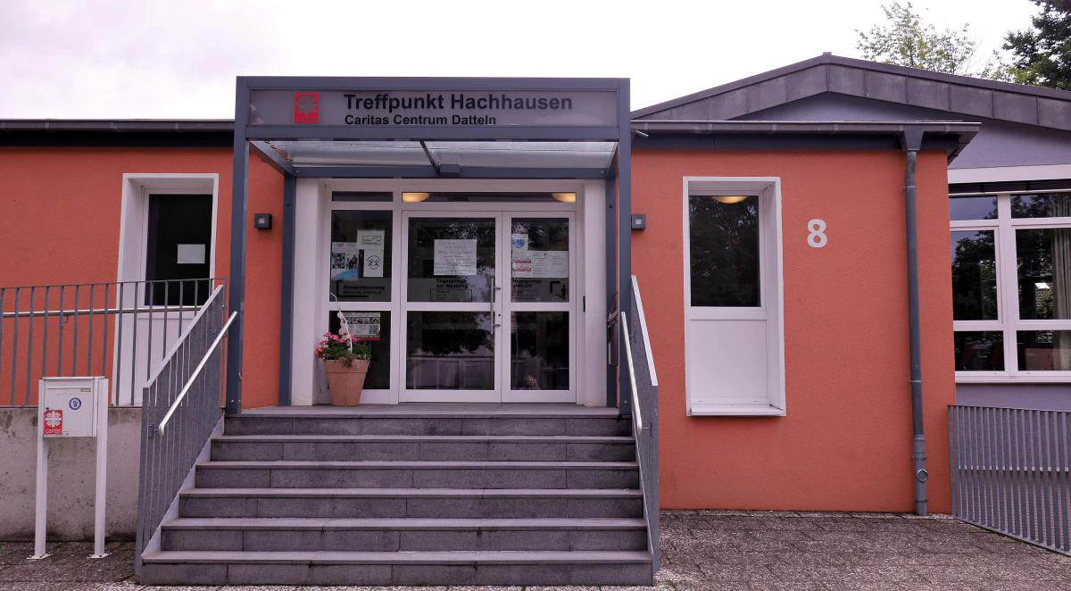 Foto: Eingang Treffpunkt Hachhausen